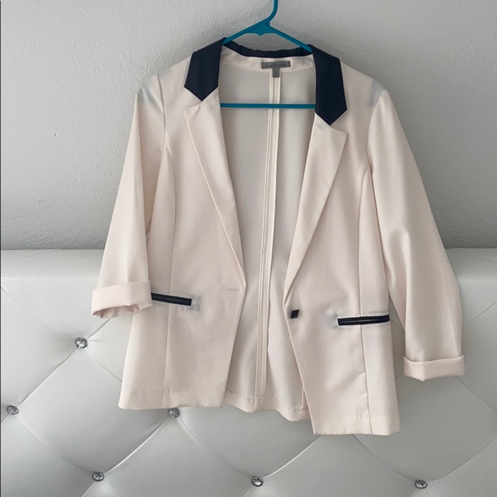 Blush blazer